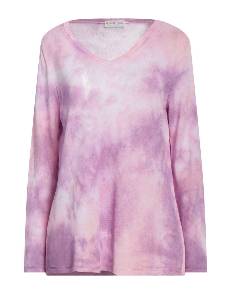 LE TRICOT PERUGIA Pullover Damen Violett von LE TRICOT PERUGIA