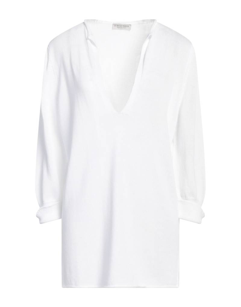 LE TRICOT PERUGIA Pullover Damen Weiß von LE TRICOT PERUGIA