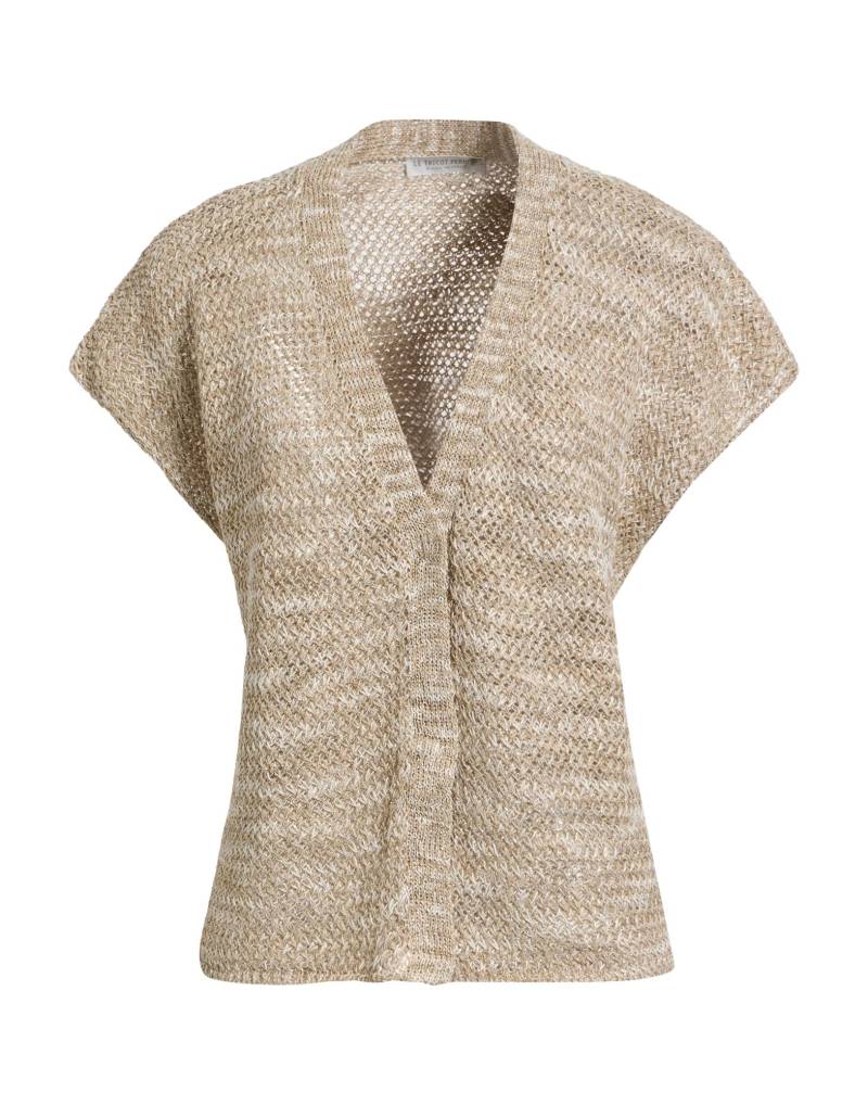 LE TRICOT PERUGIA Strickjacke Damen Beige von LE TRICOT PERUGIA