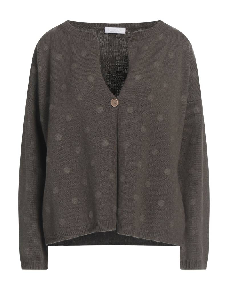 LE TRICOT PERUGIA Strickjacke Damen Blei von LE TRICOT PERUGIA