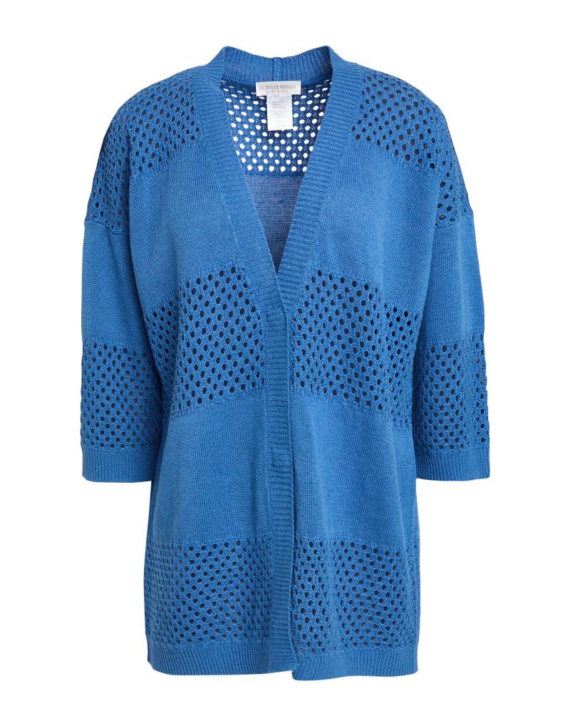 LE TRICOT PERUGIA Strickjacke Damen Hellblau von LE TRICOT PERUGIA