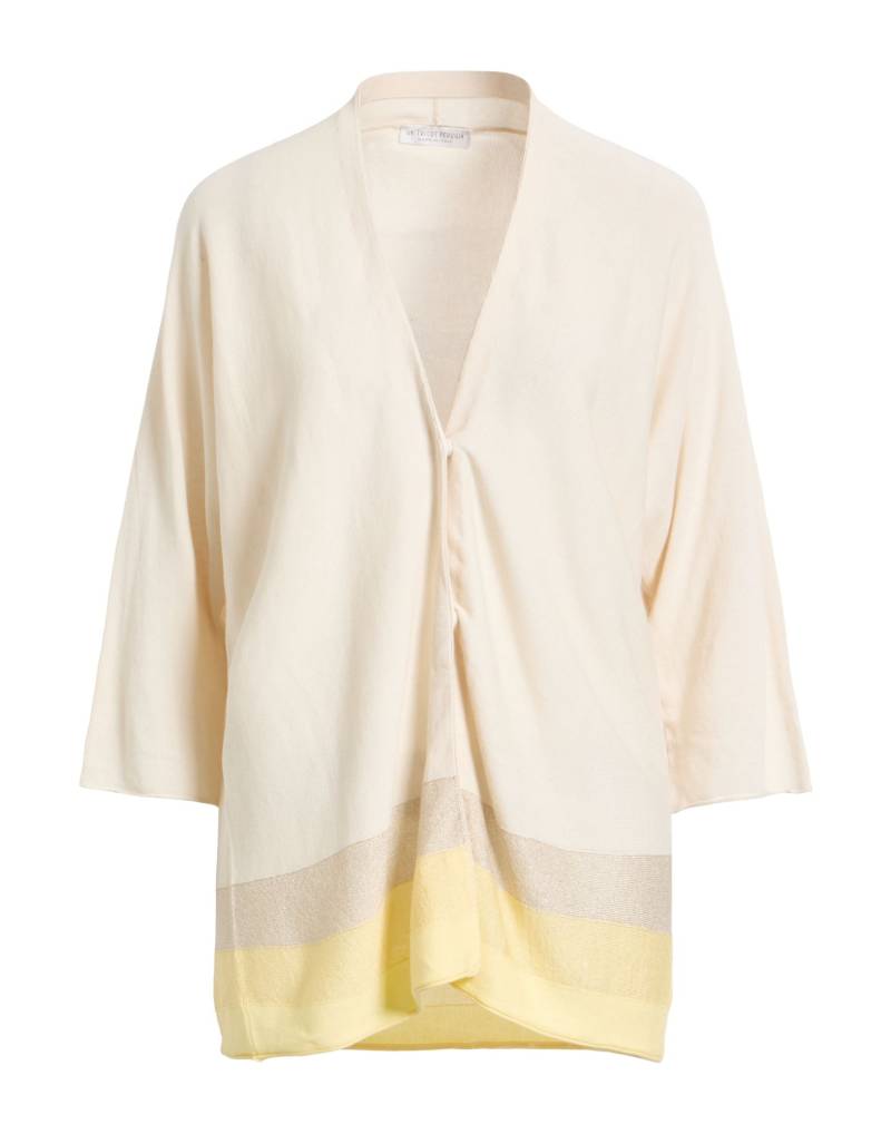 LE TRICOT PERUGIA Strickjacke Damen Off white von LE TRICOT PERUGIA
