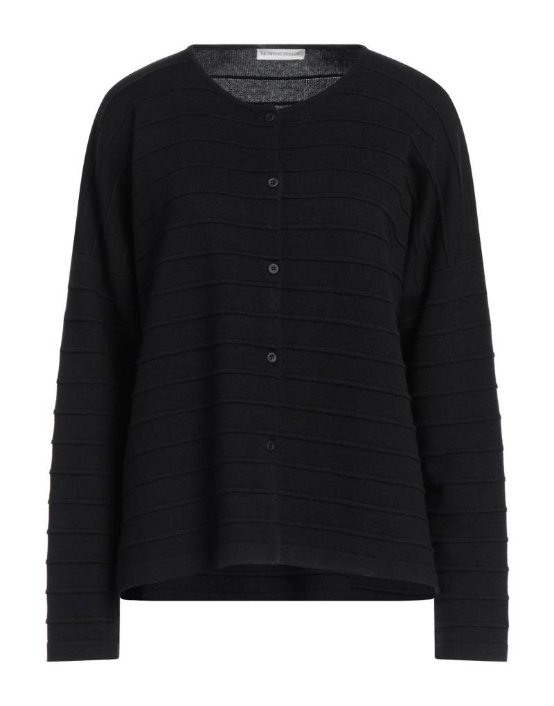 LE TRICOT PERUGIA Strickjacke Damen Schwarz von LE TRICOT PERUGIA