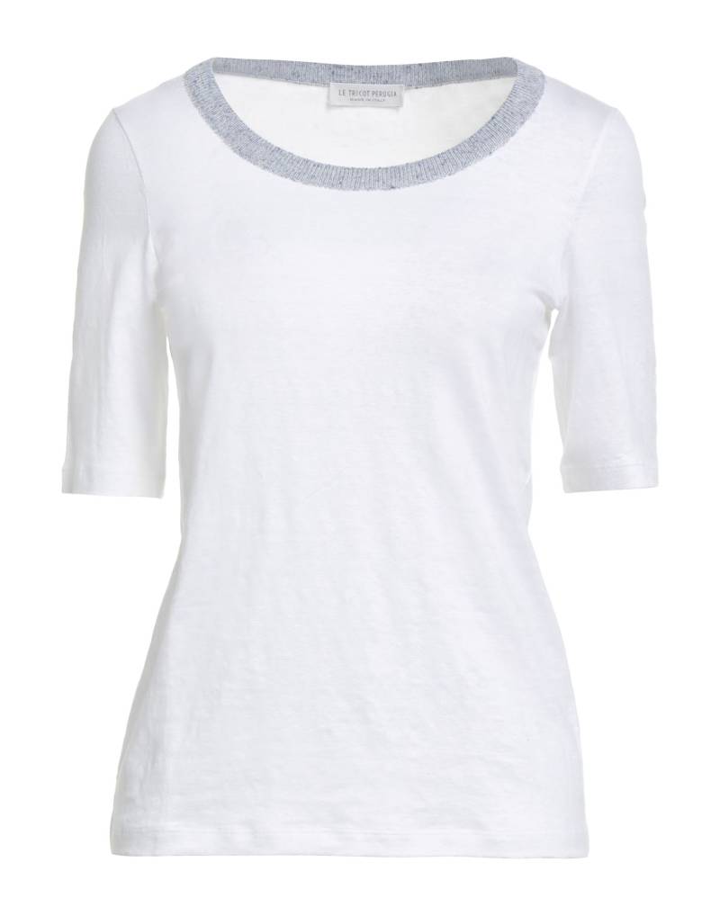 LE TRICOT PERUGIA T-shirts Damen Off white von LE TRICOT PERUGIA