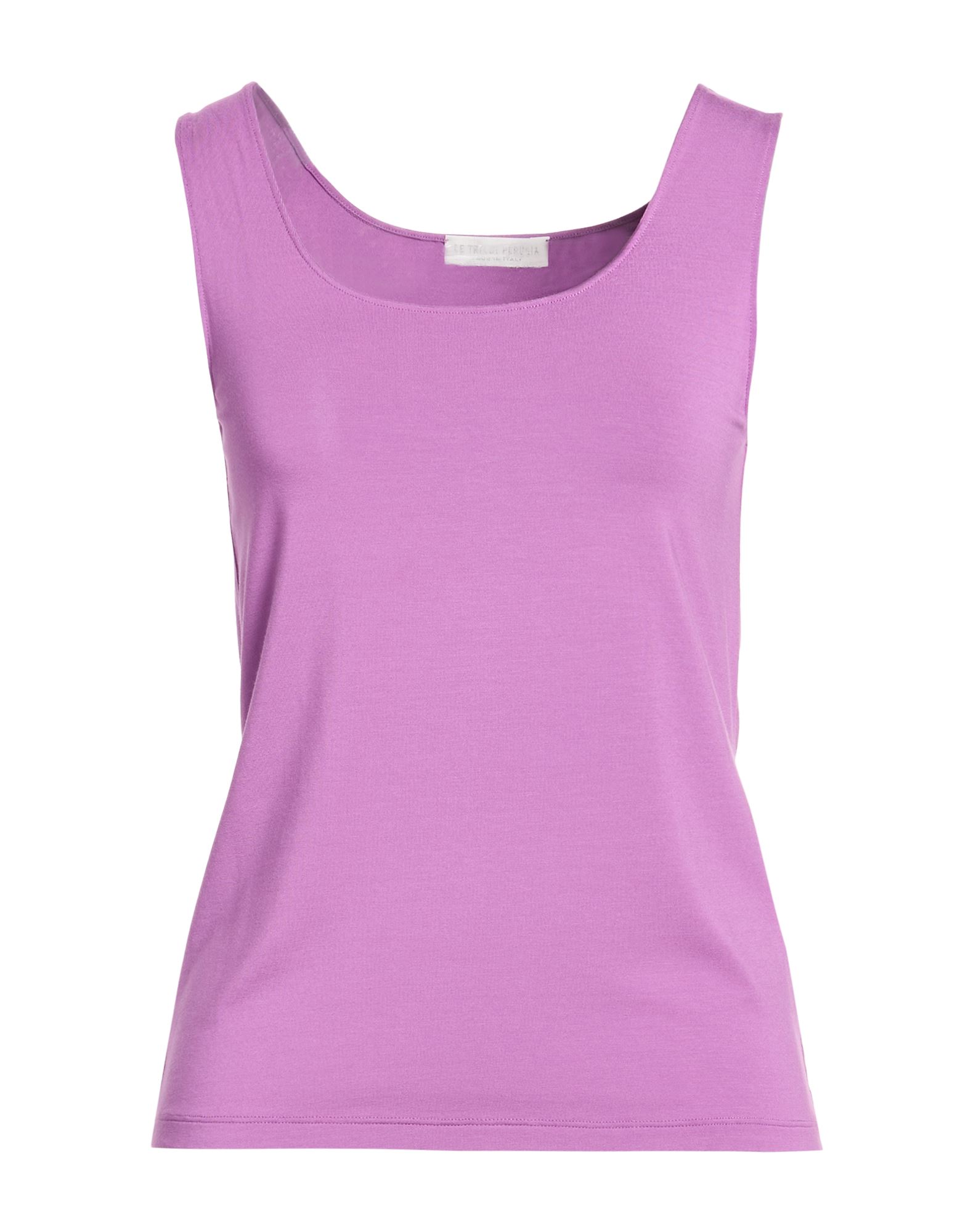 LE TRICOT PERUGIA Tank Top Damen Violett von LE TRICOT PERUGIA
