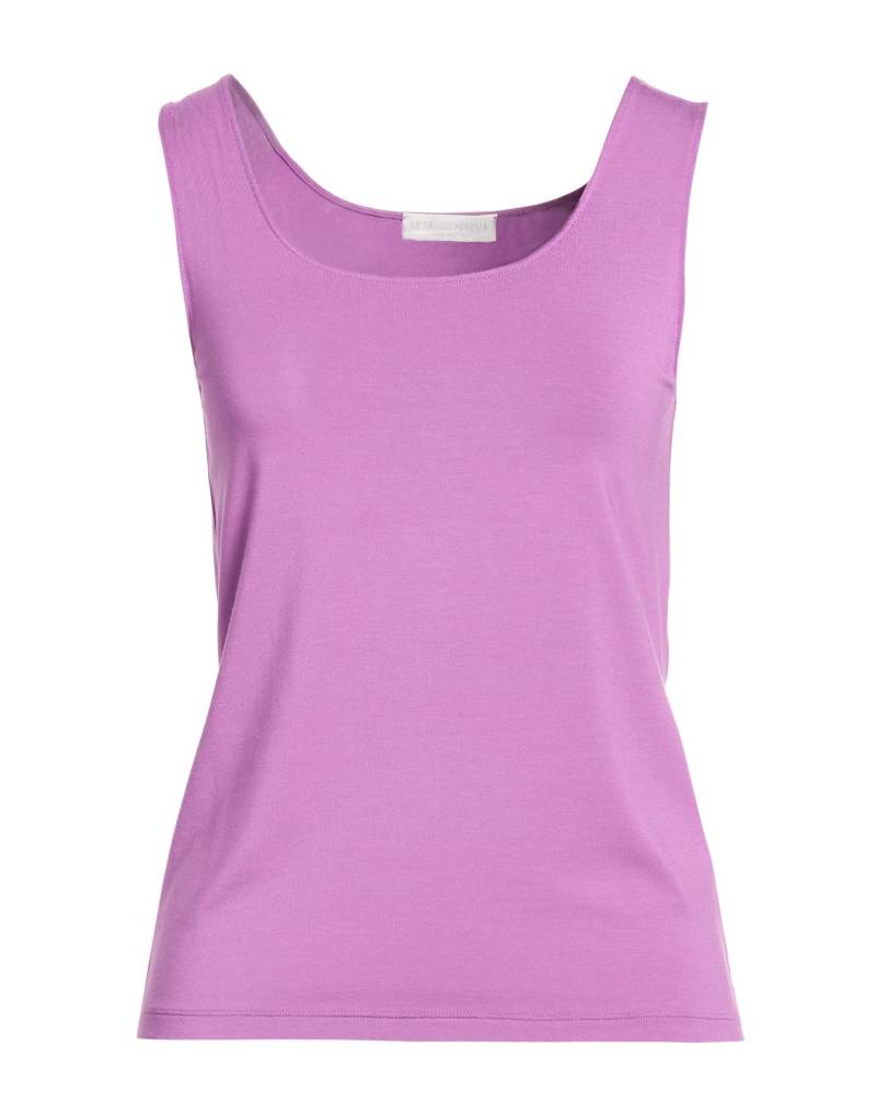 LE TRICOT PERUGIA Tank Top Damen Violett von LE TRICOT PERUGIA