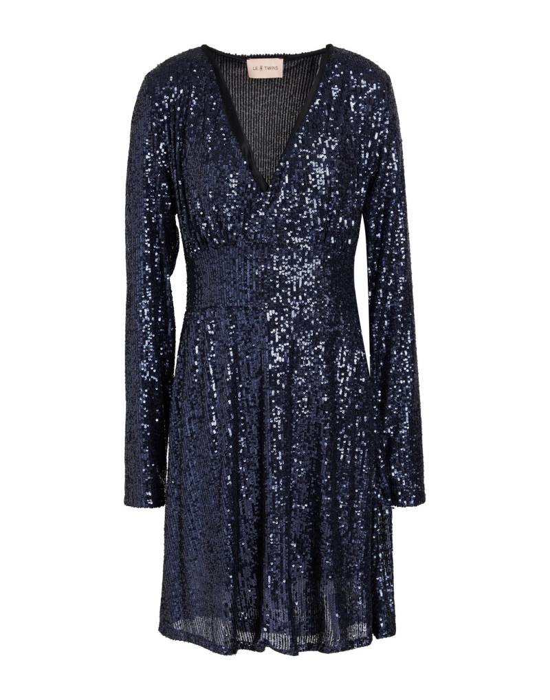 LE TWINS Mini-kleid Damen Marineblau von LE TWINS