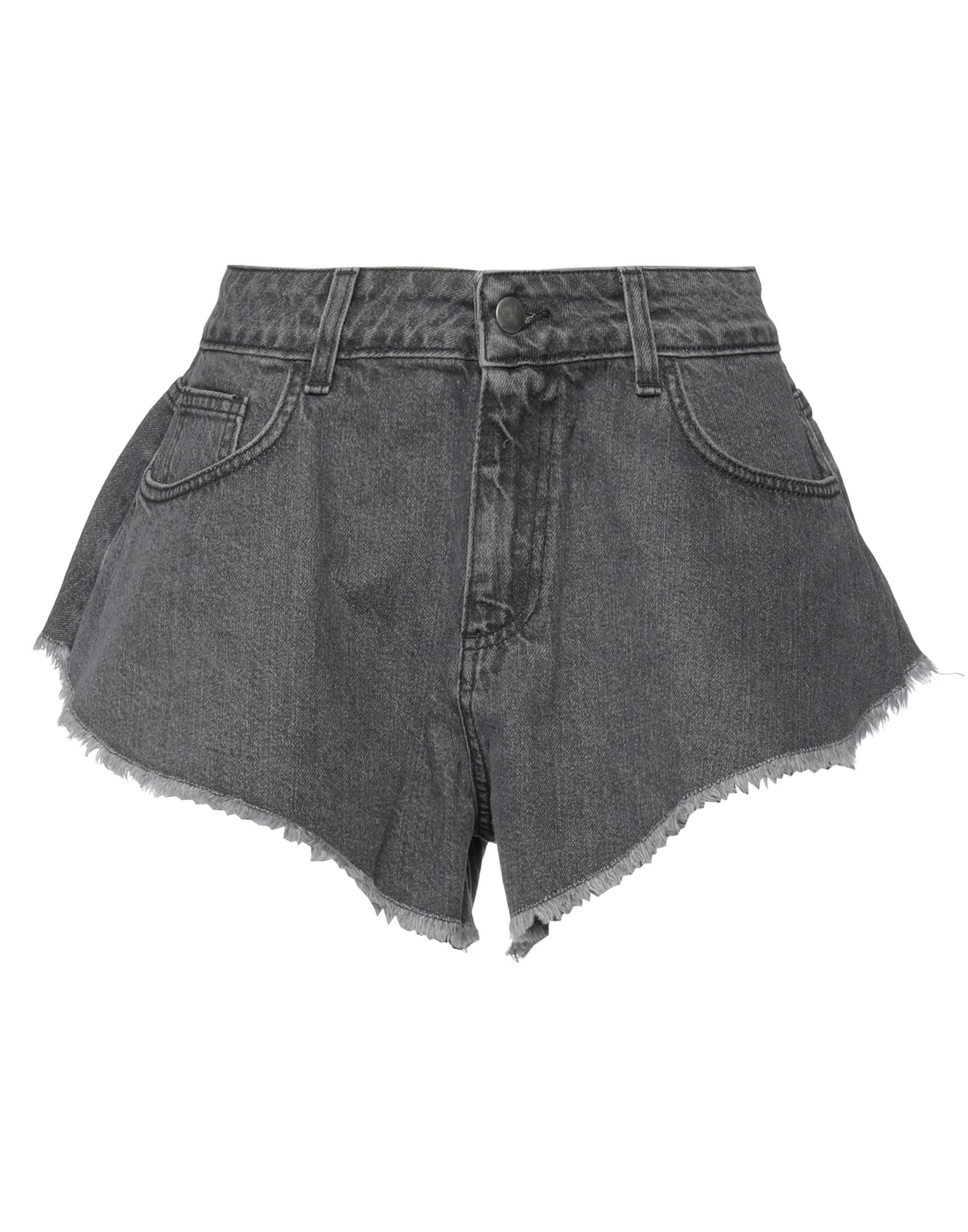 LE VOLIÈRE Jeansshorts Damen Granitgrau von LE VOLIÈRE