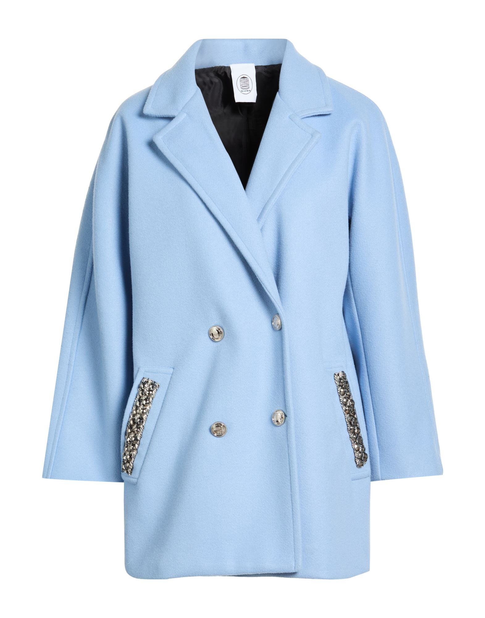 LE VOLIÈRE Mantel Damen Himmelblau von LE VOLIÈRE