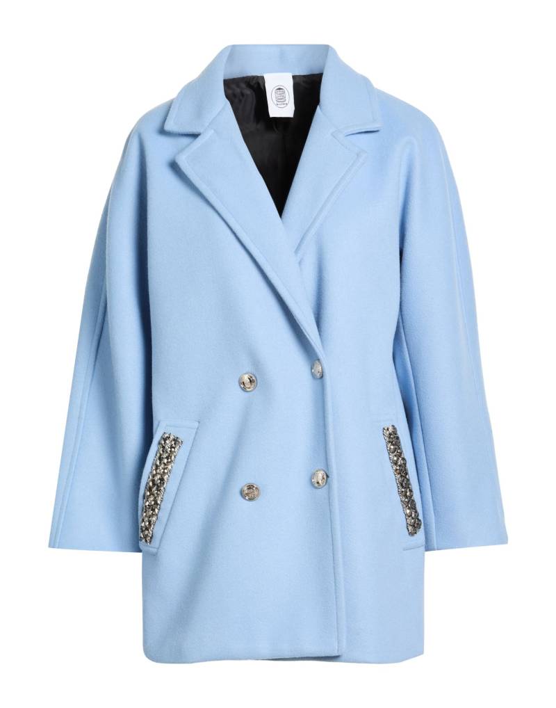 LE VOLIÈRE Mantel Damen Himmelblau von LE VOLIÈRE