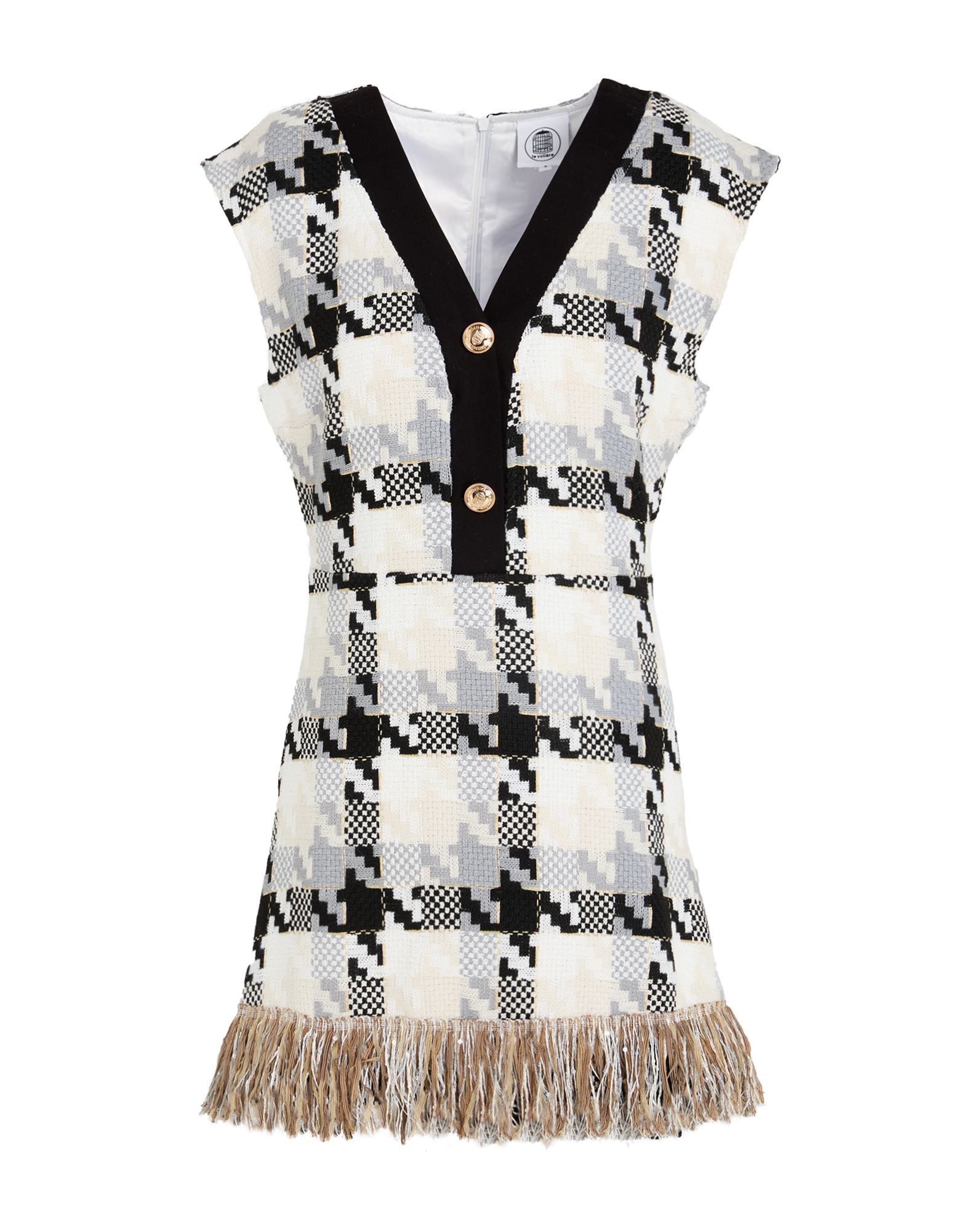 LE VOLIÈRE Mini-kleid Damen Schwarz von LE VOLIÈRE