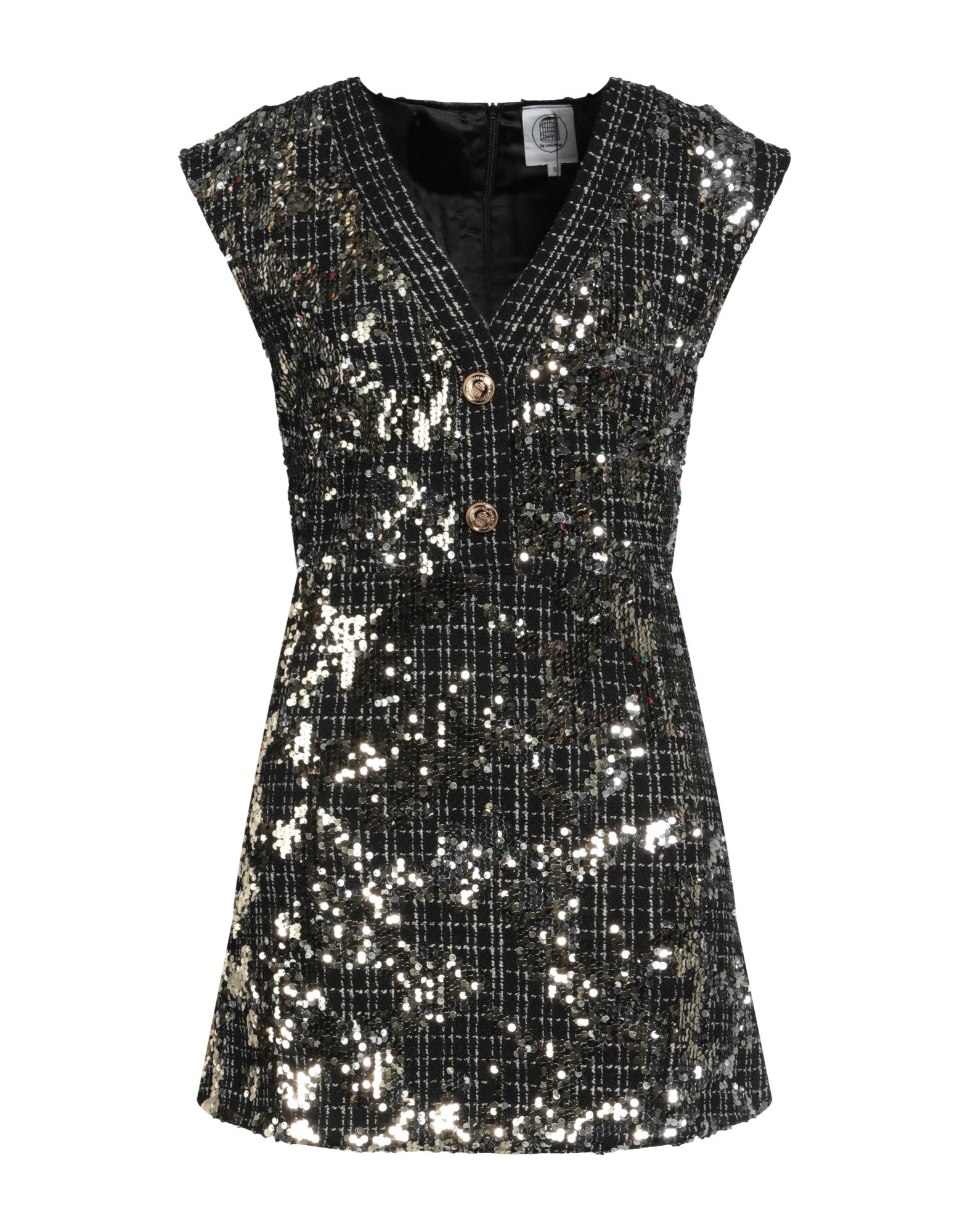 LE VOLIÈRE Mini-kleid Damen Schwarz von LE VOLIÈRE