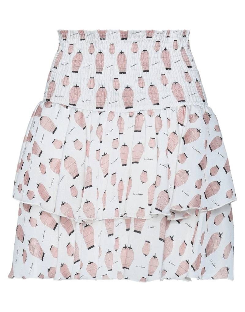 LE VOLIÈRE Minirock Damen Weiß von LE VOLIÈRE