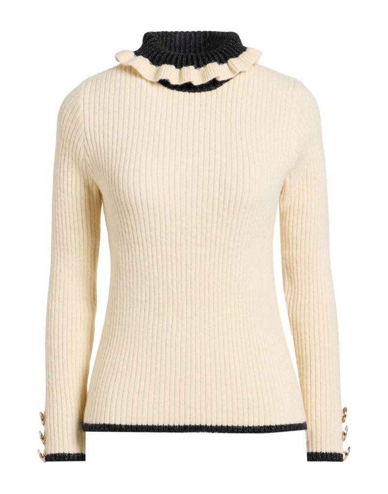 LE VOLIÈRE Rollkragenpullover Damen Elfenbein von LE VOLIÈRE