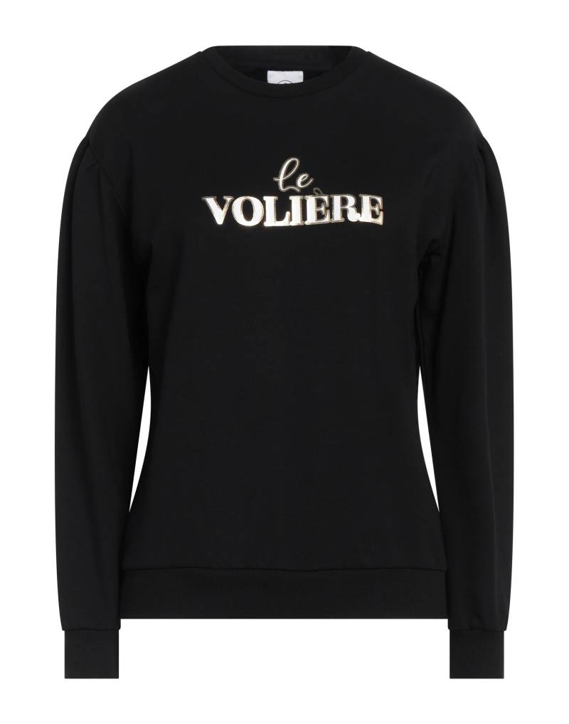 LE VOLIÈRE Sweatshirt Damen Schwarz von LE VOLIÈRE