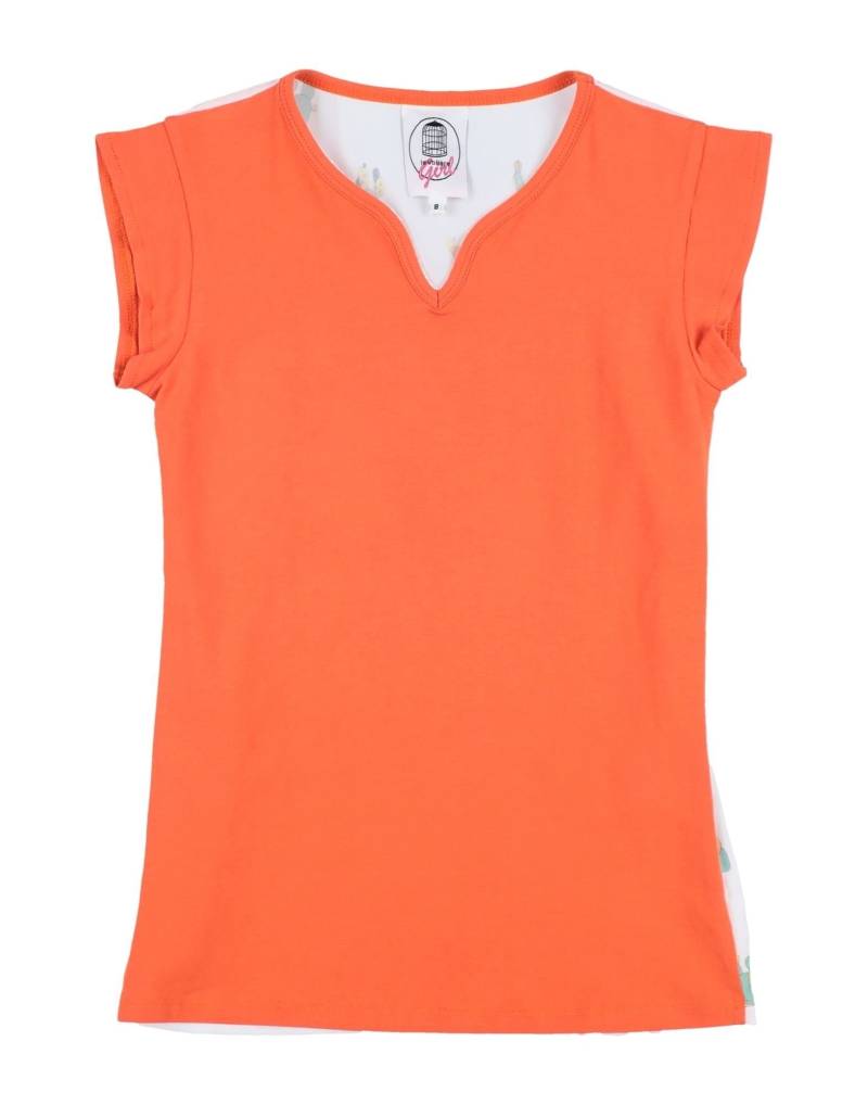 LE VOLIÈRE T-shirts Kinder Orange von LE VOLIÈRE