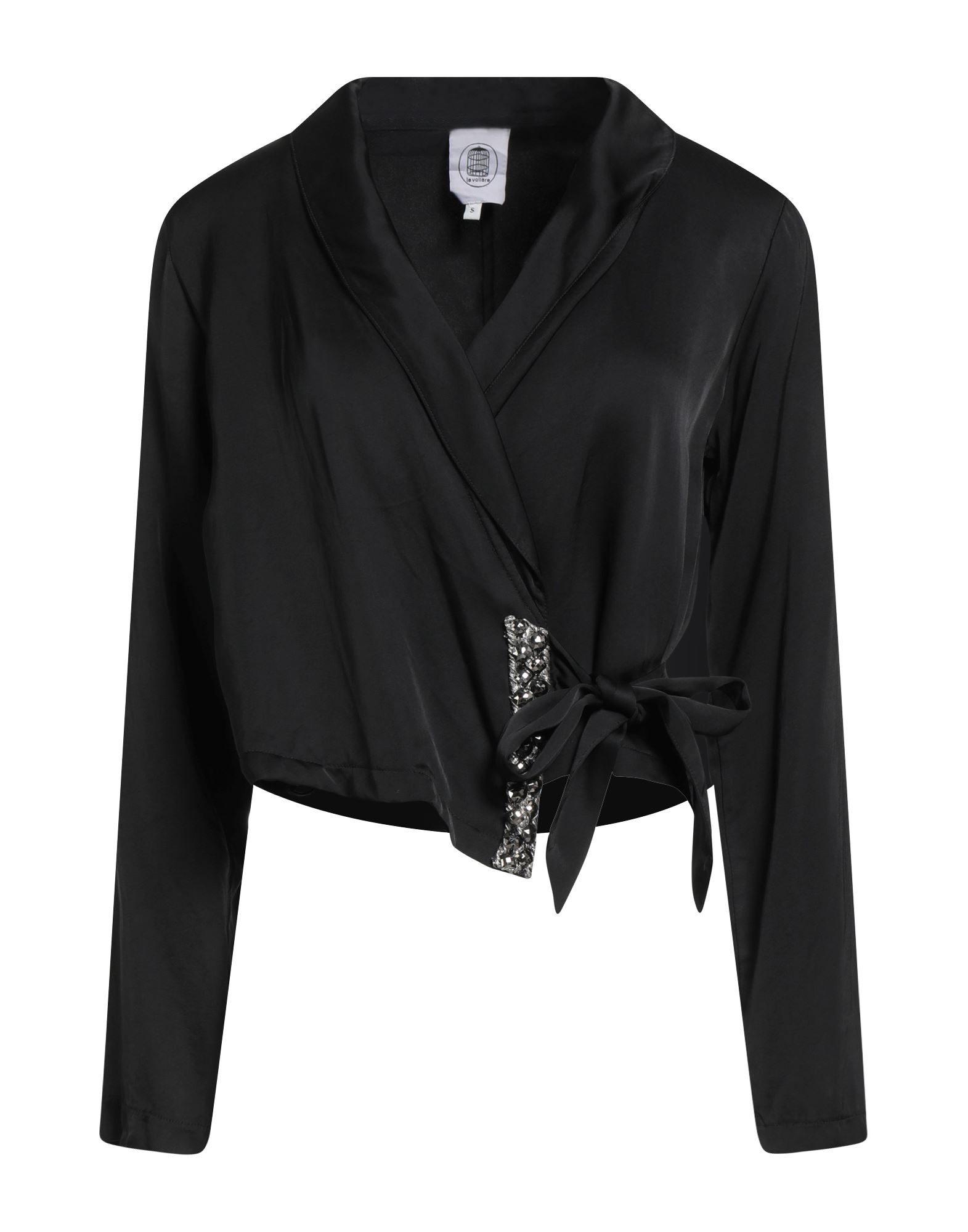 LE VOLIÈRE Top Damen Schwarz von LE VOLIÈRE