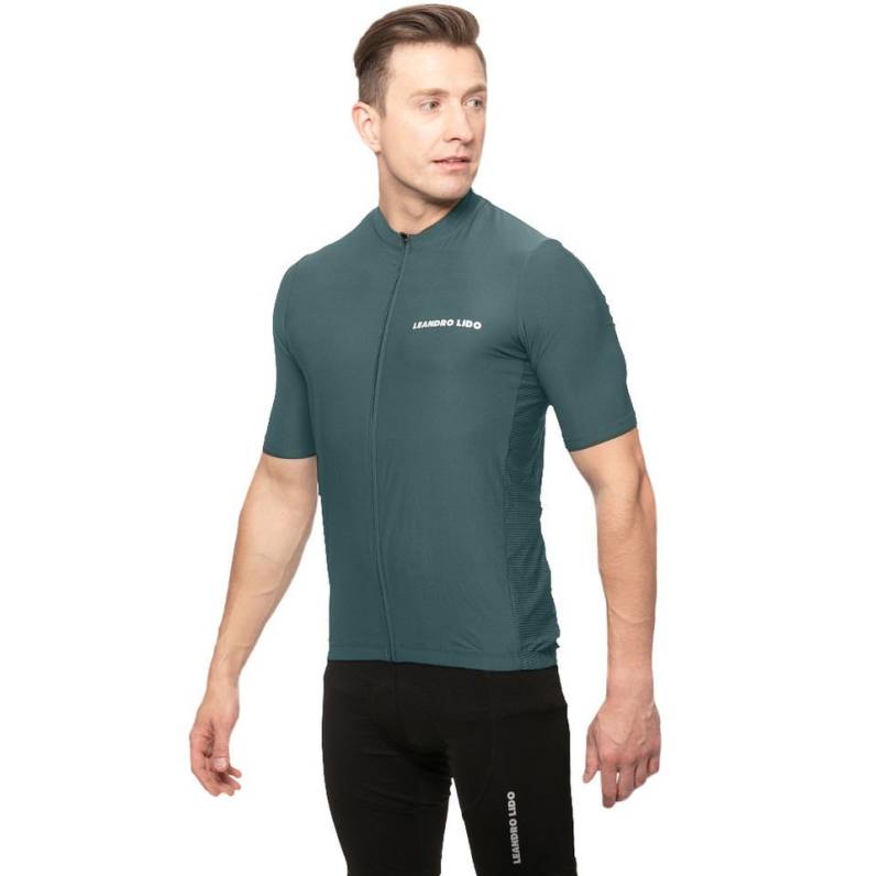 LEANDRO LIDO Radtrikot LEANDRO LIDO Herren Radsport Kurzarm Trikot lichtreflektierende Details von LEANDRO LIDO