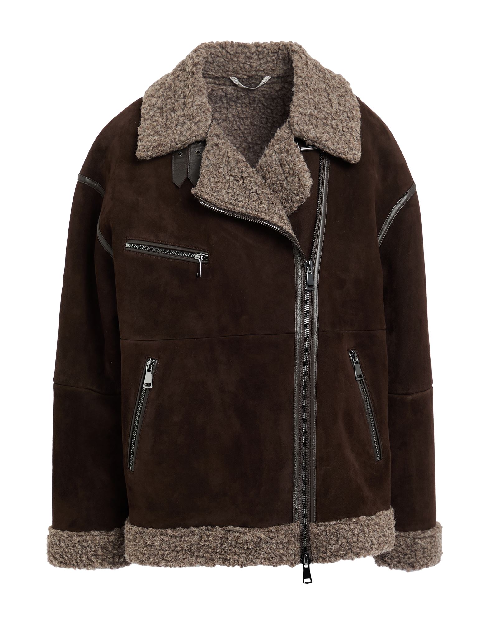 LEATHER AUTHORITY Shearling- & Kunstfell Damen Schokobraun LEATHER AUTHORITY Shearling- & Kunstfell Damen Schokobraun von LEATHER AUTHORITY