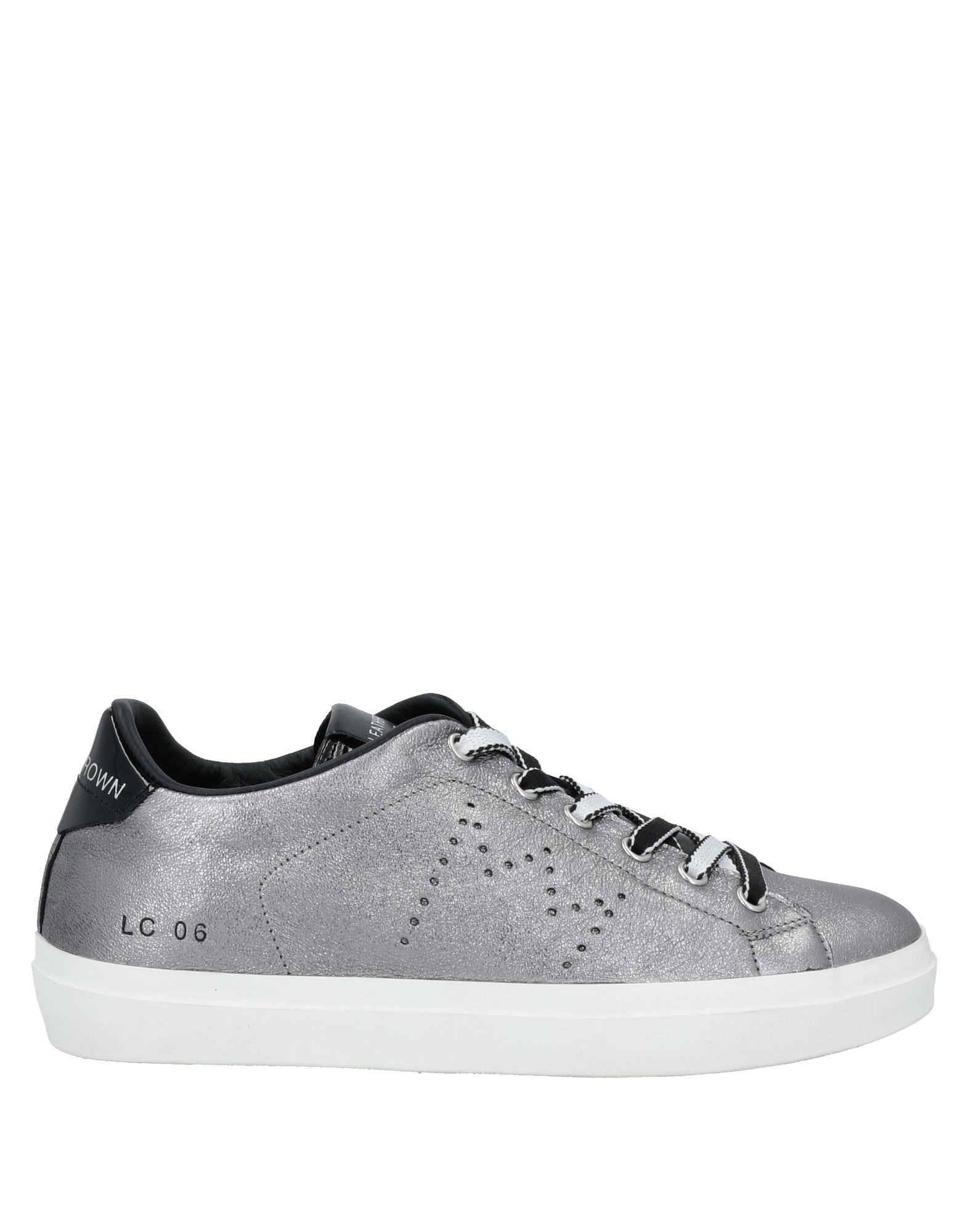 LEATHER CROWN Sneakers Damen Grau von LEATHER CROWN