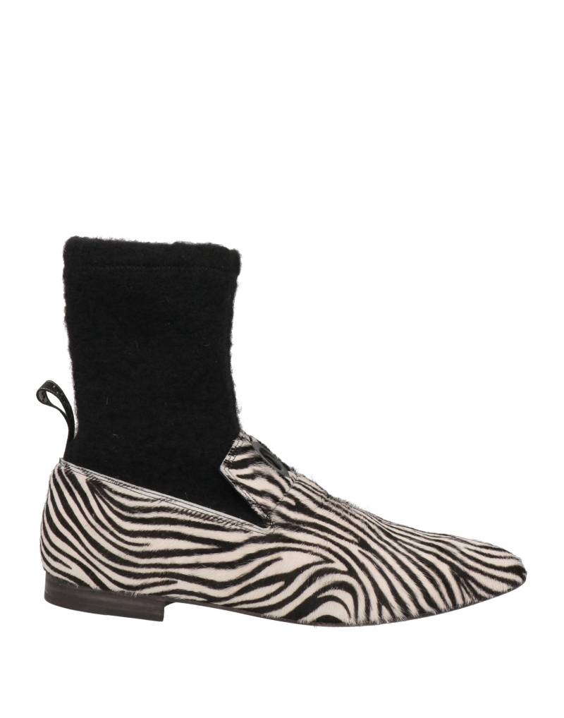 LEATHER CROWN Stiefelette Damen Schwarz von LEATHER CROWN