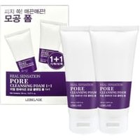 LEBELAGE - Real Sensation Pore Cleansing Foam Set 2 pcs von LEBELAGE