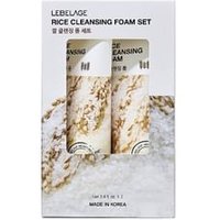 LEBELAGE - Rice Cleansing Foam Set 2 pcs von LEBELAGE