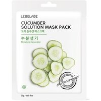 LEBELAGE - Solution Mask Pack - 15 Types Cucumber von LEBELAGE
