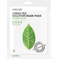 LEBELAGE - Solution Mask Pack - 15 Types Green Tea von LEBELAGE