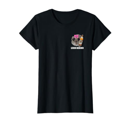 LECKER BIERCHEN. Sad Hamster Girl Meme Bier Lagerbier Helles T-Shirt LECKER BIERCHEN. Sad Hamster Girl Meme Bier Lagerbier Helles T-Shirt von LECKER BIERCHEN - Sad Hamster Meme X Tornado Bier