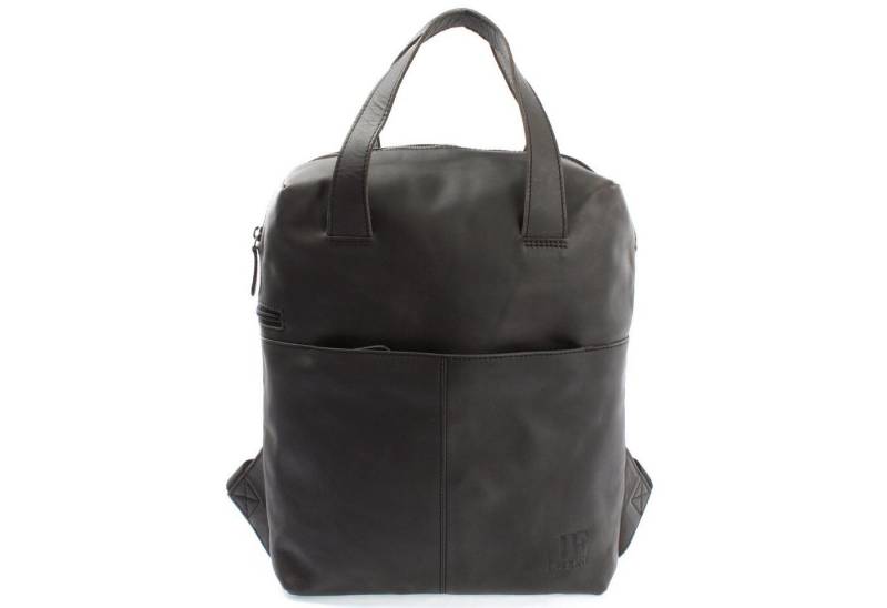 LECONI Cityrucksack Stadtrucksack DIN A4 Damen & Herren Lederrucksack Leder LE1023 von LECONI