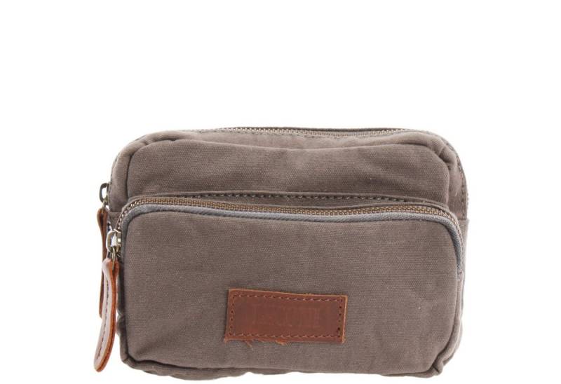 LECONI Gürteltasche Bauchtasche Damen Herren kleine Tasche Canvas + Leder LE3037 von LECONI