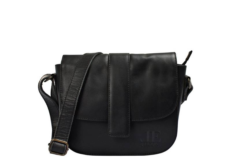 LECONI Handtasche kleine Umhängetasche Ledertasche Damen Schultertasche Leder LE0074, Echt Leder – Magnetverschluss & Reißverschluss – Größe 18 × 24 × 7 cm von LECONI