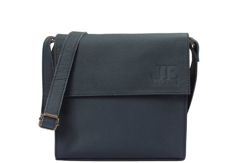 LECONI Schultertasche kleine Umhängetasche Mini Damentasche Handtasche echt Leder LE3082, Überschlag mit Magnetverschluss – kompaktes Format – 20 × 20 × 6 cm von LECONI