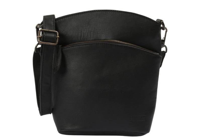 LECONI Umhängetasche kleine Schultertasche Ledertasche Damen Handtasche Leder LE3049, Echt Leder - handlich & hochwertig 22x25x7cm - verstellbarer Riemen von LECONI
