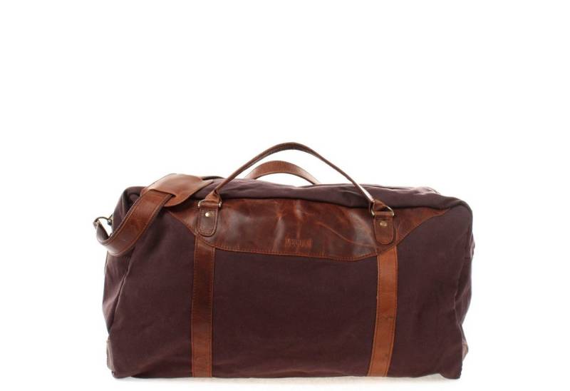 LECONI Weekender Reisetasche Handgepäck Canvas Leder LE2020 von LECONI