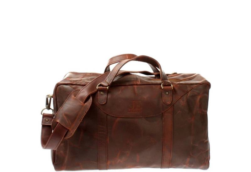 LECONI Weekender kleine Reisetasche Weekender Handgepäck Leder LE2009 von LECONI