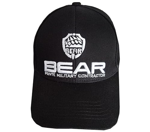 Cosplay Cap Bear USEC Basdball Cap Unisex Hip Hop Sunhat Prop Black Bear von LEDABAO