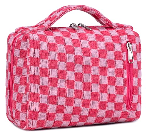 LEDAOU Kulturbeutel Damen & Reise Schmuckkästchen Klein,Cosmetiktasche Waschtasche Schmuckbox Tragbar von LEDAOU