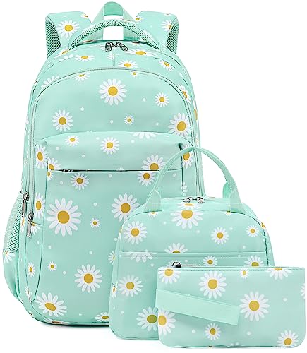 LEDAOU Schulrucksack Junge Teenager Kinder Juvenile Mädchen Daypack Mädchen Freizeitrucksack Backpack von LEDAOU