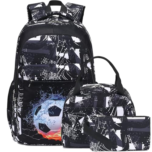 LEDAOU Schulrucksack Junge Teenager Kinder Juvenile Mädchen Daypack Mädchen Freizeitrucksack Backpack von LEDAOU