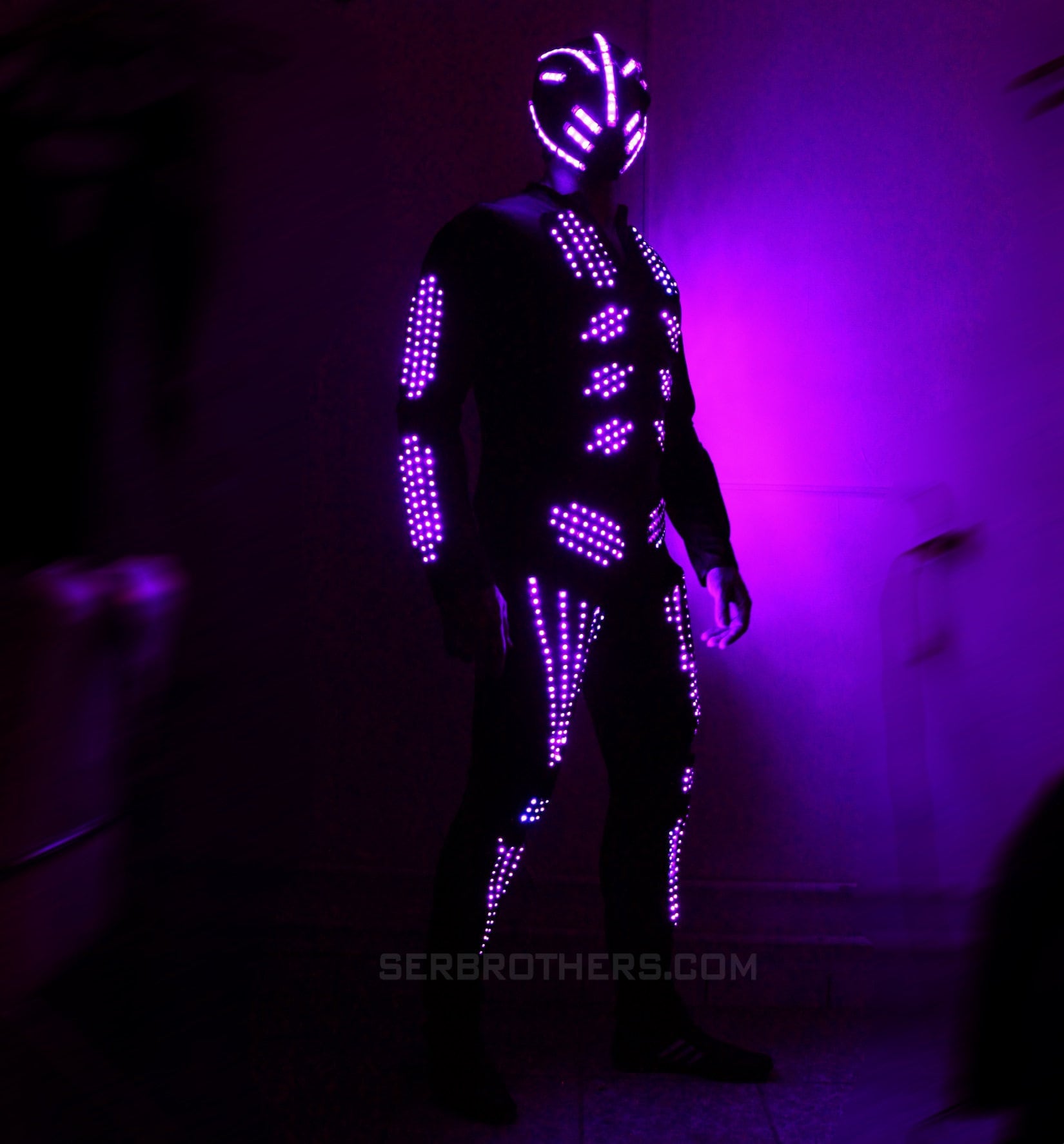 Rgb Led Skelett Kostüm Unisex Rave Party Outfit Rgb Led Skelett Kostüm Unisex Rave Party Outfit von LEDClothing