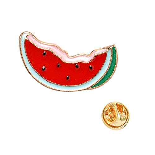 Broschen Anstecker Brosche Broschen für Frauen unter 3 Pfund Hundebrosche Broschen Und Stifte Für Frauen Emaille Pin Abzeichen Süße Pins für Taschen watermelon von LEDDP