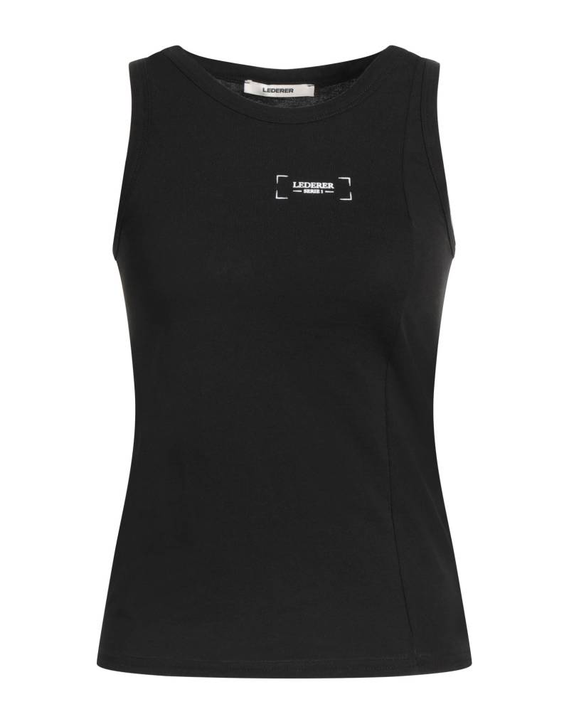 LEDERER Tank Top Damen Schwarz von LEDERER
