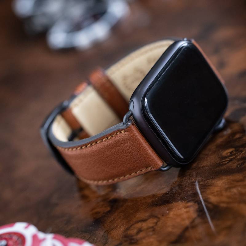 Bioleder Apple Watch Armband Made in Germany von LEDERTIQUE