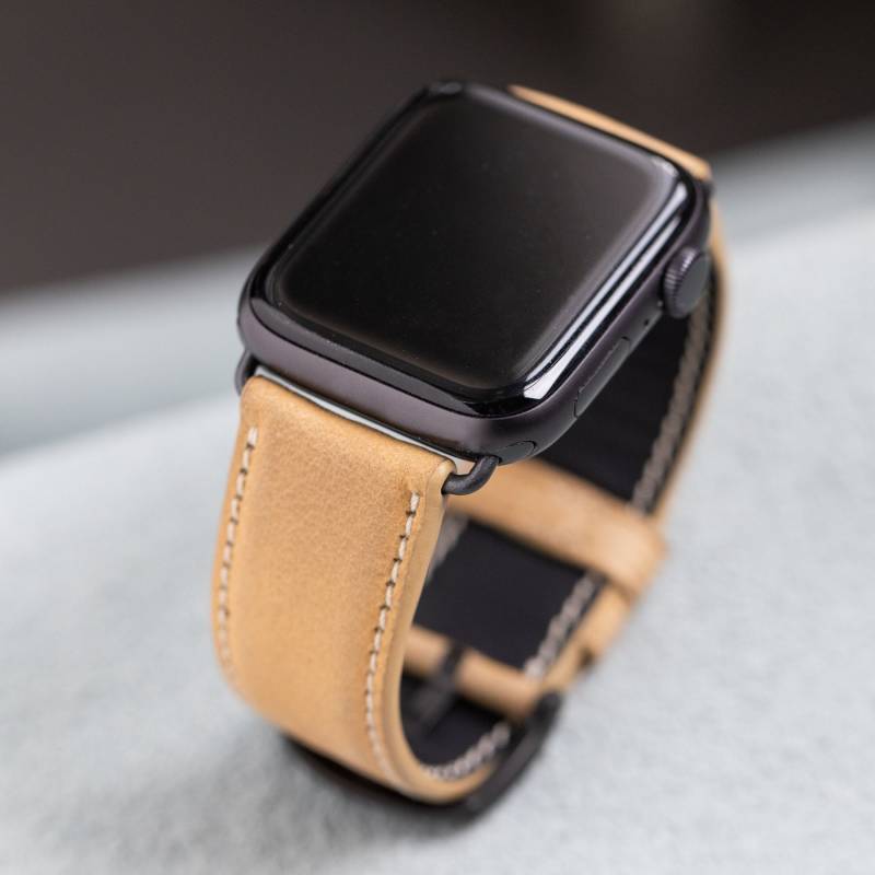 Vintageleder Apple Watch Armband Made in Germany von LEDERTIQUE