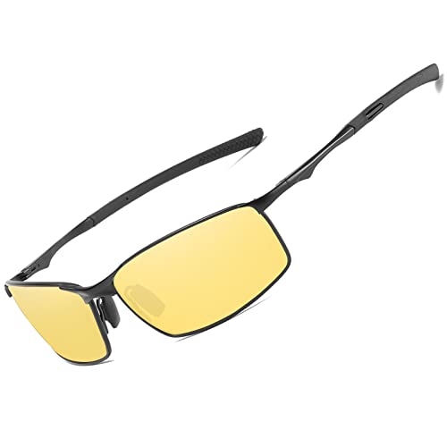 Polarisierte Pilotenbrille Sonnenbrille Herren Damen Freien Leichtgewicht Metallrahmen Angeln Golf Fahren Stilvoll Retro Flieger brille Cat 3 CE von LEDING&BEST