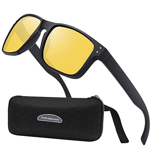 LEDING&BEST Sonnenbrille Herren Damen Polarisierte UV-Schutz/TR90 unzerbrechlicher Rahmen Outdoor-Sportarten Strand Sonnenbrillen von LEDING&BEST