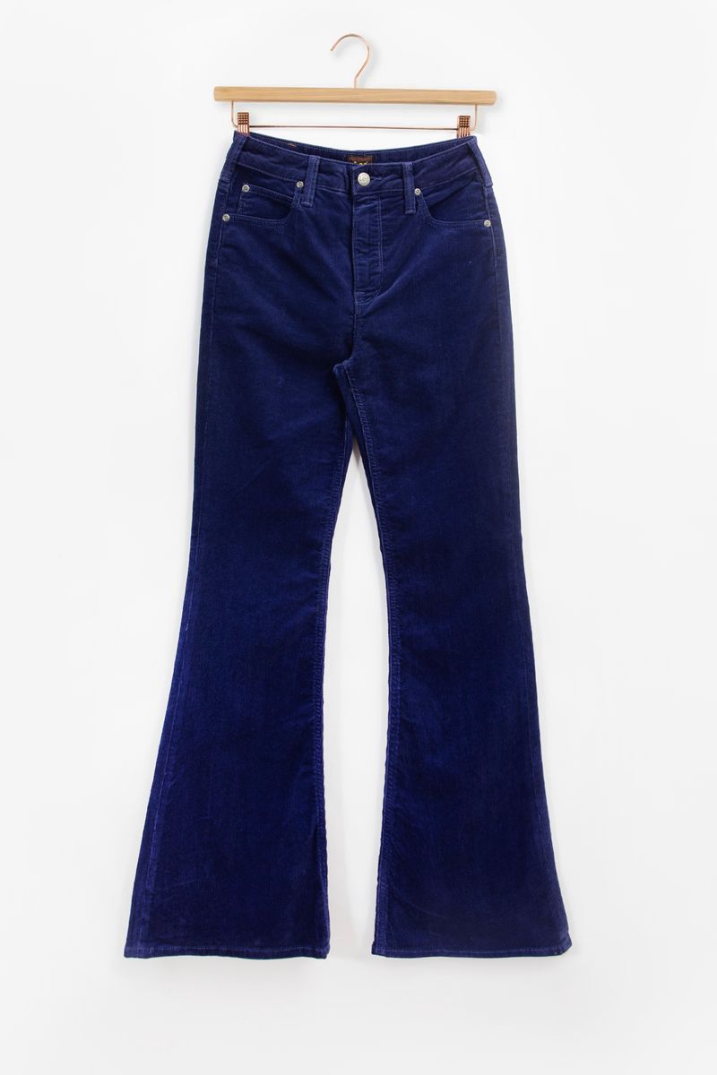LEE Breese High Waist Flared Jeans Aus Cord - Lila von LEE