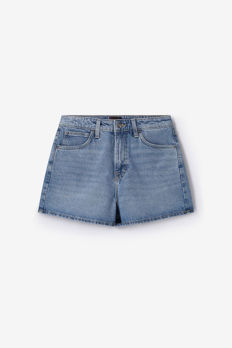 LEE Jeansshorts Mit Mittelhoher Taille- Hellblau von LEE